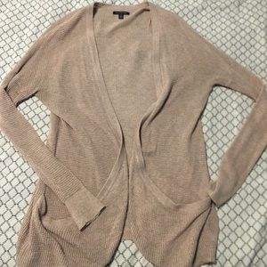 AEO Beige Loose-knit cardigan